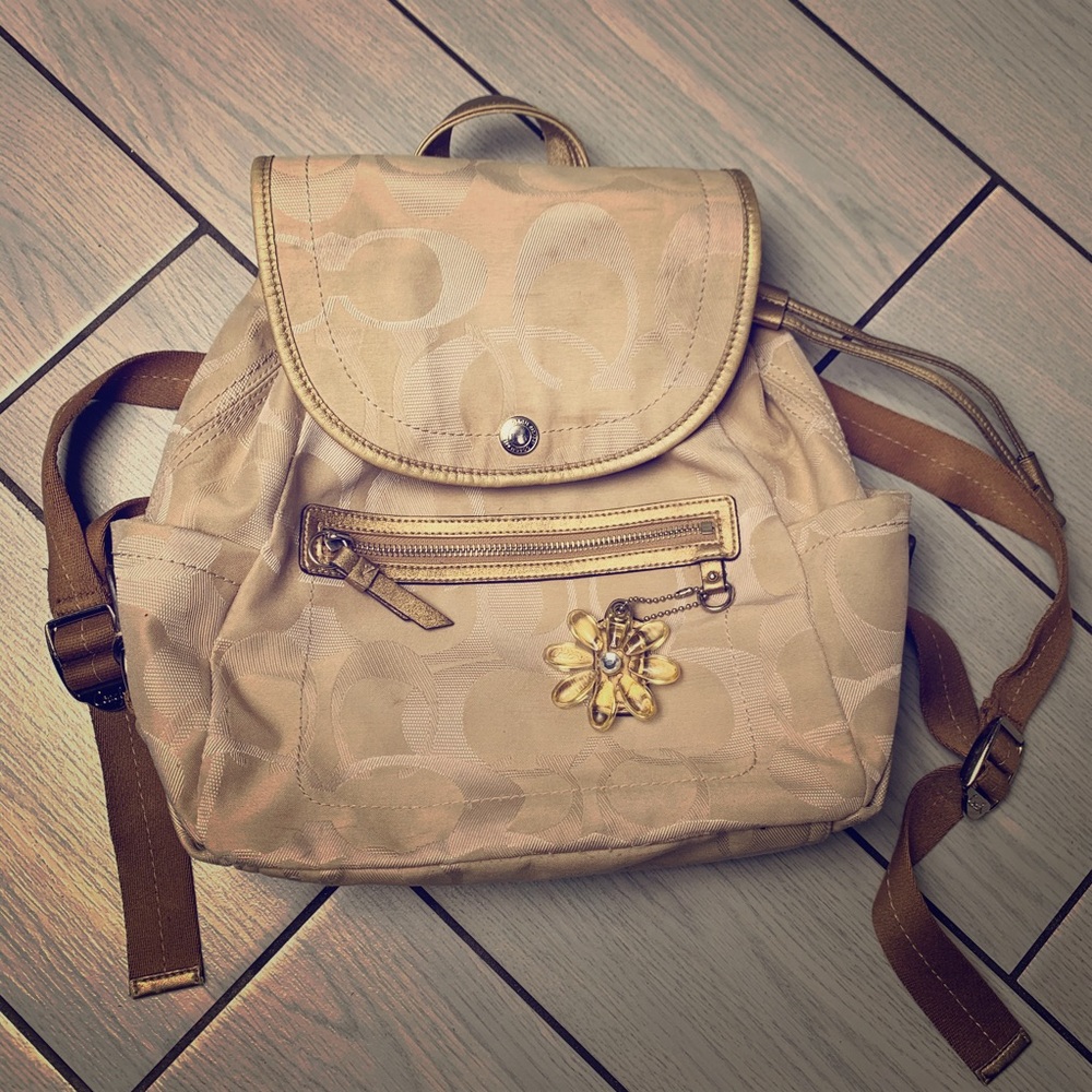 ✨💛🧡 Signature COACH Fabric 🎒 🧡💛✨19673